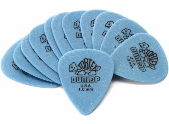 Dunlop 418P1.0 Tortex 1.0mm Pack 12 Dunlop 418P1.0 Tortex 1.0mm Pack 12
